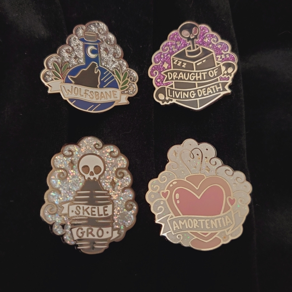 Harry Potter - Fantasy / Fan-Made - Enamel Pin set - Picture 2 of 7